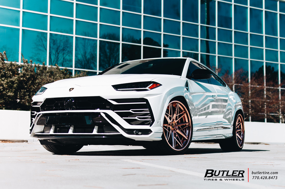 Lamborghini Urus With 24in Ag Luxury F538 Wheels And Vredestein Tires 39   Cover