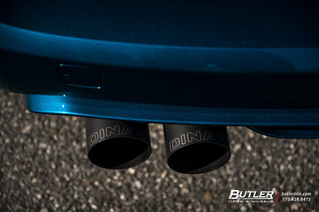 Lowered BMW X5M with 22in Vossen HF-1 Wheels and Vredestein Tires