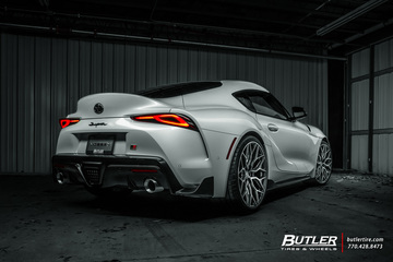 2020 Toyota Supra on 21in Vossen HF2 Wheels 
