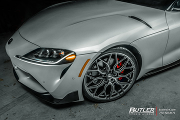 2020 Toyota Supra on 21in Vossen HF2 Wheels 