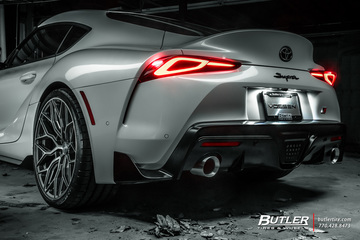 2020 Toyota Supra on 21in Vossen HF2 Wheels 