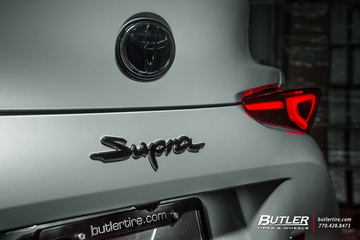 2020 Toyota Supra on 21in Vossen HF2 Wheels 