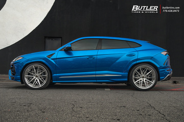 Lamborghini Urus on 24in AG Luxury F538 Wheels by Butler Tires and Wheels in Atlanta, Ga.
