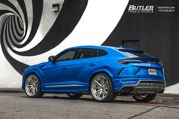 Lamborghini Urus on 24in AG Luxury F538 Wheels by Butler Tires and Wheels in Atlanta, Ga.
