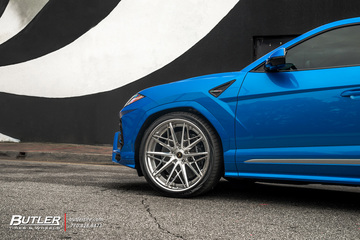 Lamborghini Urus on 24in AG Luxury F538 Wheels by Butler Tires and Wheels in Atlanta, Ga.