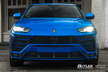 Lamborghini Urus on 24in AG Luxury F538 Wheels by Butler Tires and Wheels in Atlanta, Ga.