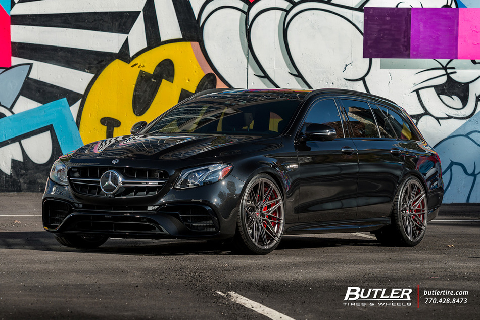 Renntec Mercedes E63 Amg Wagon With 21in Vossen Evo 5 R Wheels And Michelin Pilot Sport 4 S 26