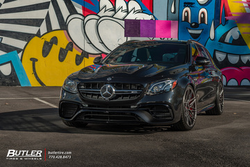 Renntech Mercedes E63s AMG Wagon with 21in Vossen EVO-5R Wheels and Michelin Pilot Sport 4S Tires