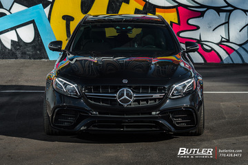 Renntech Mercedes E63s AMG Wagon with 21in Vossen EVO-5R Wheels and Michelin Pilot Sport 4S Tires