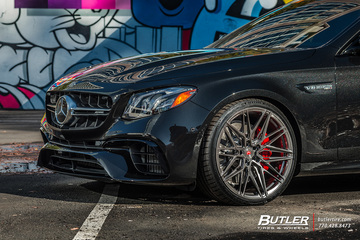 Renntech Mercedes E63s AMG Wagon with 21in Vossen EVO-5R Wheels and Michelin Pilot Sport 4S Tires