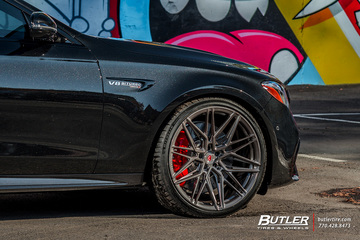 Renntech Mercedes E63s AMG Wagon with 21in Vossen EVO-5R Wheels and Michelin Pilot Sport 4S Tires