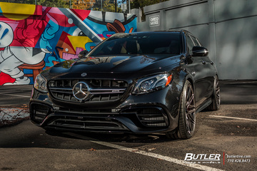 Renntech Mercedes E63s AMG Wagon with 21in Vossen EVO-5R Wheels and Michelin Pilot Sport 4S Tires