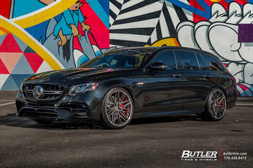 Renntech Mercedes E63s AMG Wagon with 21in Vossen EVO-5R Wheels and Michelin Pilot Sport 4S Tires