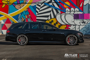 Renntech Mercedes E63s AMG Wagon with 21in Vossen EVO-5R Wheels and Michelin Pilot Sport 4S Tires