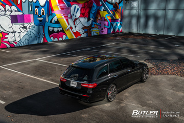 Renntech Mercedes E63s AMG Wagon with 21in Vossen EVO-5R Wheels and Michelin Pilot Sport 4S Tires