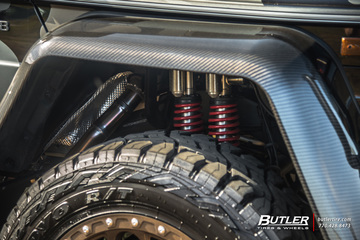 Brabus Camo Wrapped Mercedes 4x4 Squared with 22in Formula Defender Wheels and Toyo RT Tires