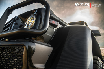 Brabus Camo Wrapped Mercedes 4x4 Squared with 22in Formula Defender Wheels and Toyo RT Tires