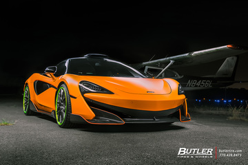 McLaren 600LT on Custom 20in and 21in HRE S200 Wheels