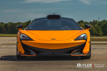 McLaren 600LT on Custom 20in and 21in HRE S200 Wheels