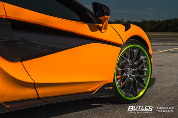 McLaren 600LT on Custom 20in and 21in HRE S200 Wheels