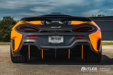 McLaren 600LT on Custom 20in and 21in HRE S200 Wheels