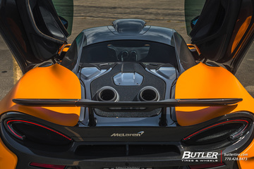 McLaren 600LT on Custom 20in and 21in HRE S200 Wheels