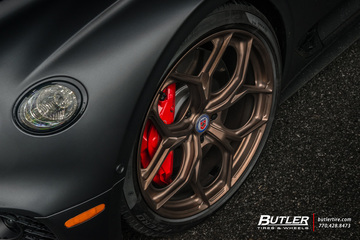 2020 Bentley GT with 22in custom HRE P111SC Wheels