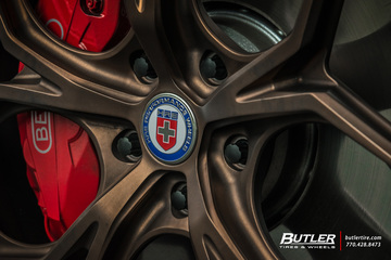 2020 Bentley GT with 22in custom HRE P111SC Wheels