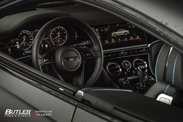 2020 Bentley GT with 22in custom HRE P111SC Wheels