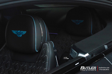 2020 Bentley GT with 22in custom HRE P111SC Wheels