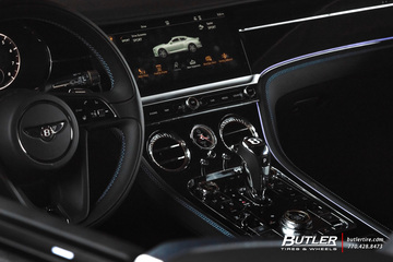 2020 Bentley GT with 22in custom HRE P111SC Wheels