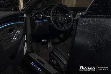 2020 Bentley GT with 22in custom HRE P111SC Wheels