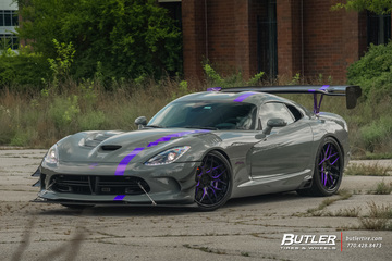 Dodge Viper Stryker ACR Extreme with 21in Avant Garde F510 Wheels