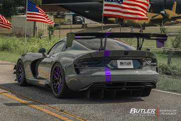 Dodge Viper Stryker ACR Extreme with 21in Avant Garde F510 Wheels