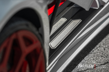 Lamborghini Aventador S Roadster with 21in Novitec NL4 Wheels and Pirelli P Zero Tires