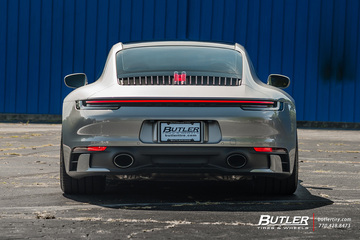 Porsche 992 911 Carrera S on iLectric Blue HRE 505M Wheels