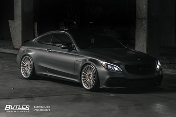 Edition 1 Mercedes C63S Coupe on Vossen S17-04 Wheels