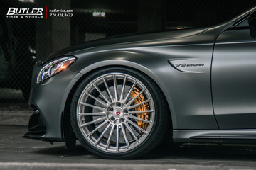 Edition 1 Mercedes C63S Coupe on Vossen S17-04 Wheels