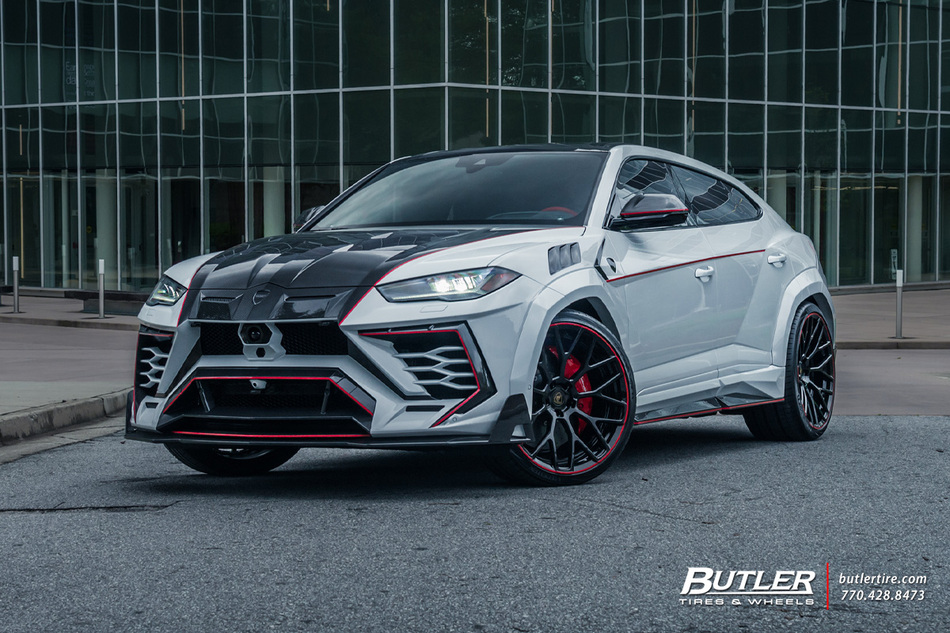 Mansory Lamborghini Urus With 24in Ag Luxury Agl57 Wheels And Vredestein Tires 47