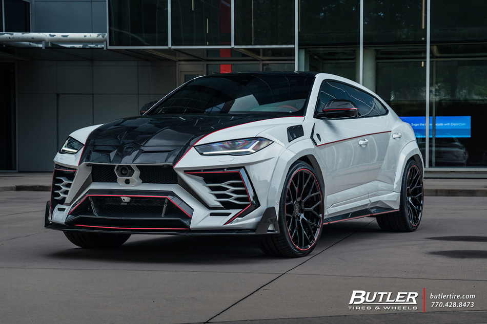 Mansory Widebody Lamborghini Urus on Custom 24in AG Luxury Wheels is ...