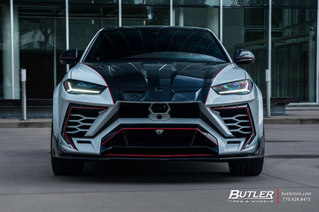 Mansory Widebody Lamborghini Urus on Custom 24in AG Luxury Wheels