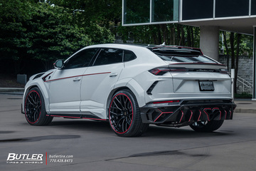 Mansory Widebody Lamborghini Urus on Custom 24in AG Luxury Wheels