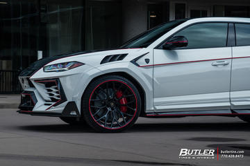 Mansory Widebody Lamborghini Urus on Custom 24in AG Luxury Wheels