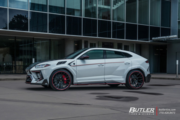 Mansory Widebody Lamborghini Urus on Custom 24in AG Luxury Wheels
