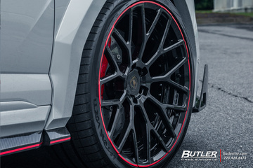 Mansory Widebody Lamborghini Urus on Custom 24in AG Luxury Wheels