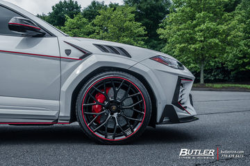 Mansory Widebody Lamborghini Urus on Custom 24in AG Luxury Wheels