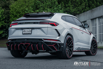 Mansory Widebody Lamborghini Urus on Custom 24in AG Luxury Wheels