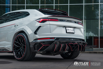 Mansory Widebody Lamborghini Urus on Custom 24in AG Luxury Wheels