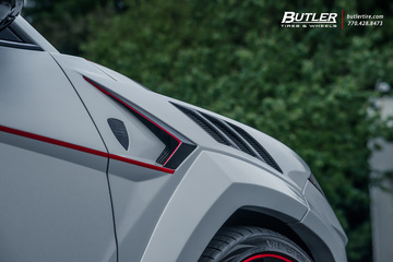 Mansory Widebody Lamborghini Urus on Custom 24in AG Luxury Wheels