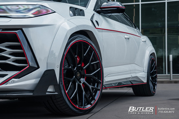 Mansory Widebody Lamborghini Urus on Custom 24in AG Luxury Wheels